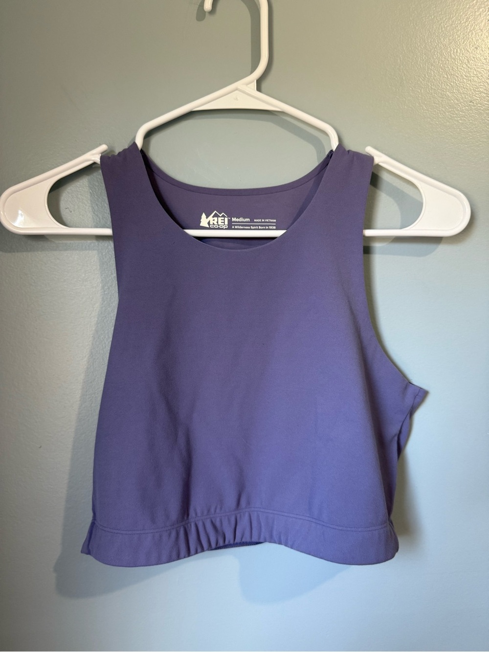 REI Purple Cropped Tank Size medium